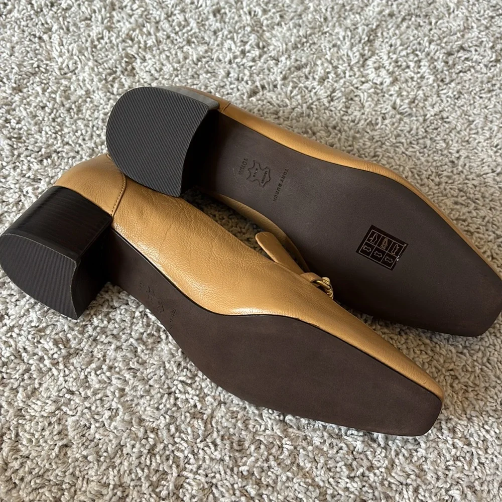 NWT Tory Burch Jessa Heeled Loafer 45mm - Picture 5 of 9